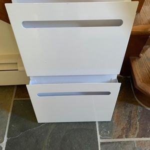 IKEA WALL FILE/MAGAZINE RACKS